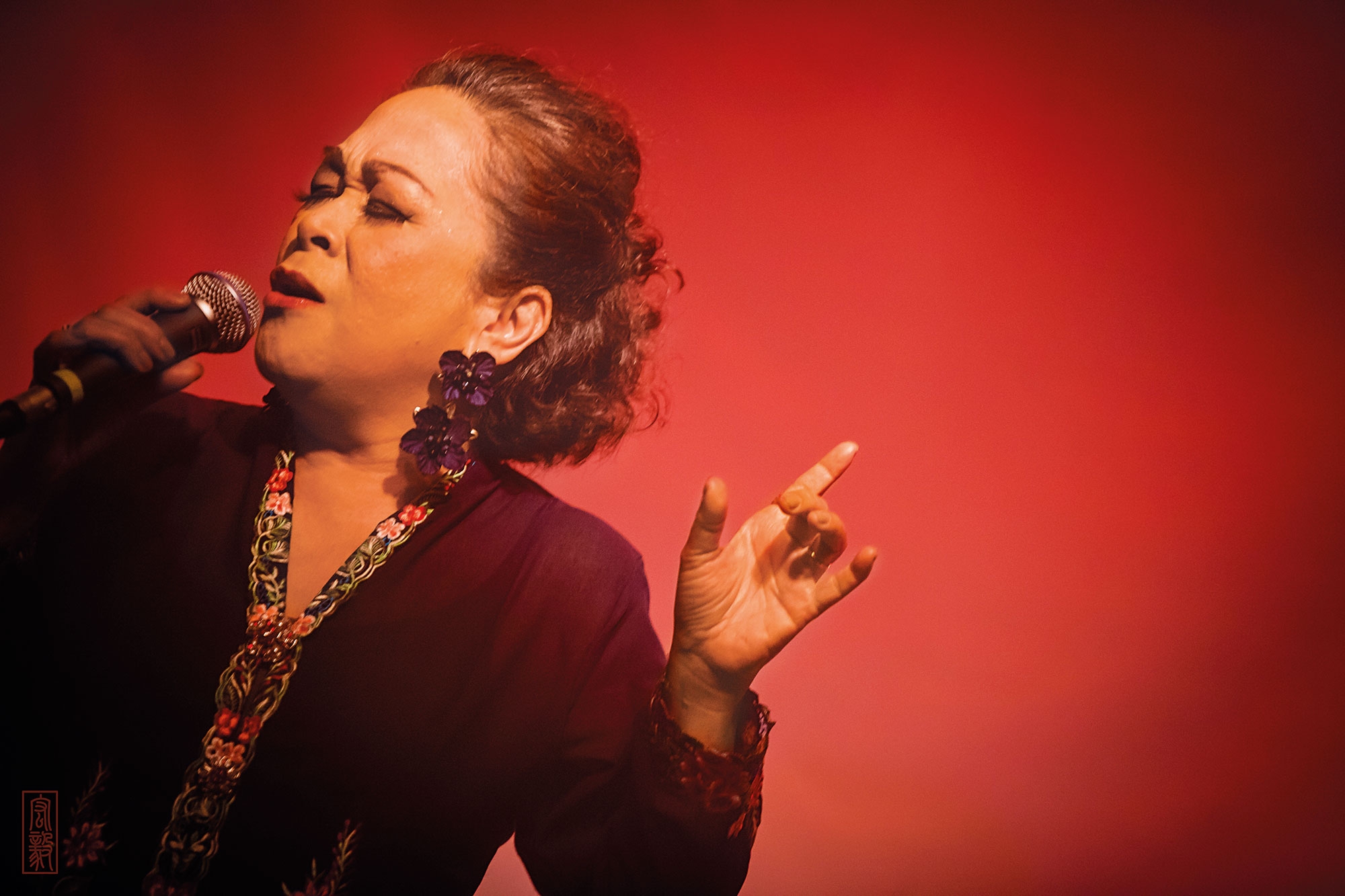 Junji Delfino, one of Malaysia’s top jazz singers.