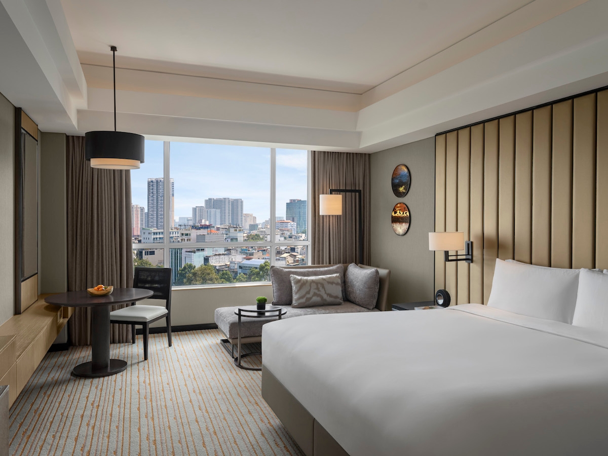 A Club King room at New World Saigon Hotel.