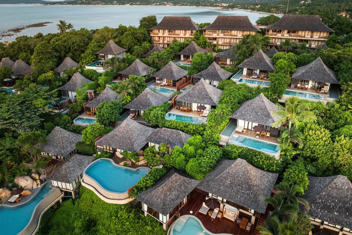 Silavadee Pool Spa Resort - Aerial View