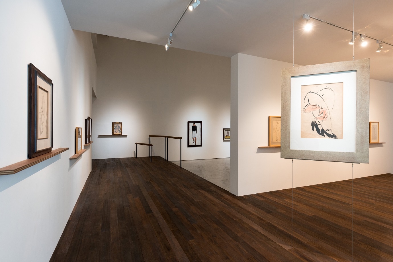 Inside the Tina Keng Gallery in Neihu, Taipei.