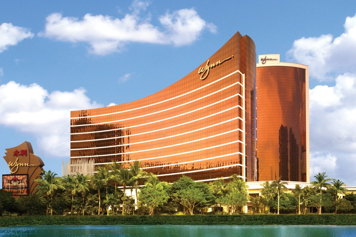 The facade of Wynn Macau.