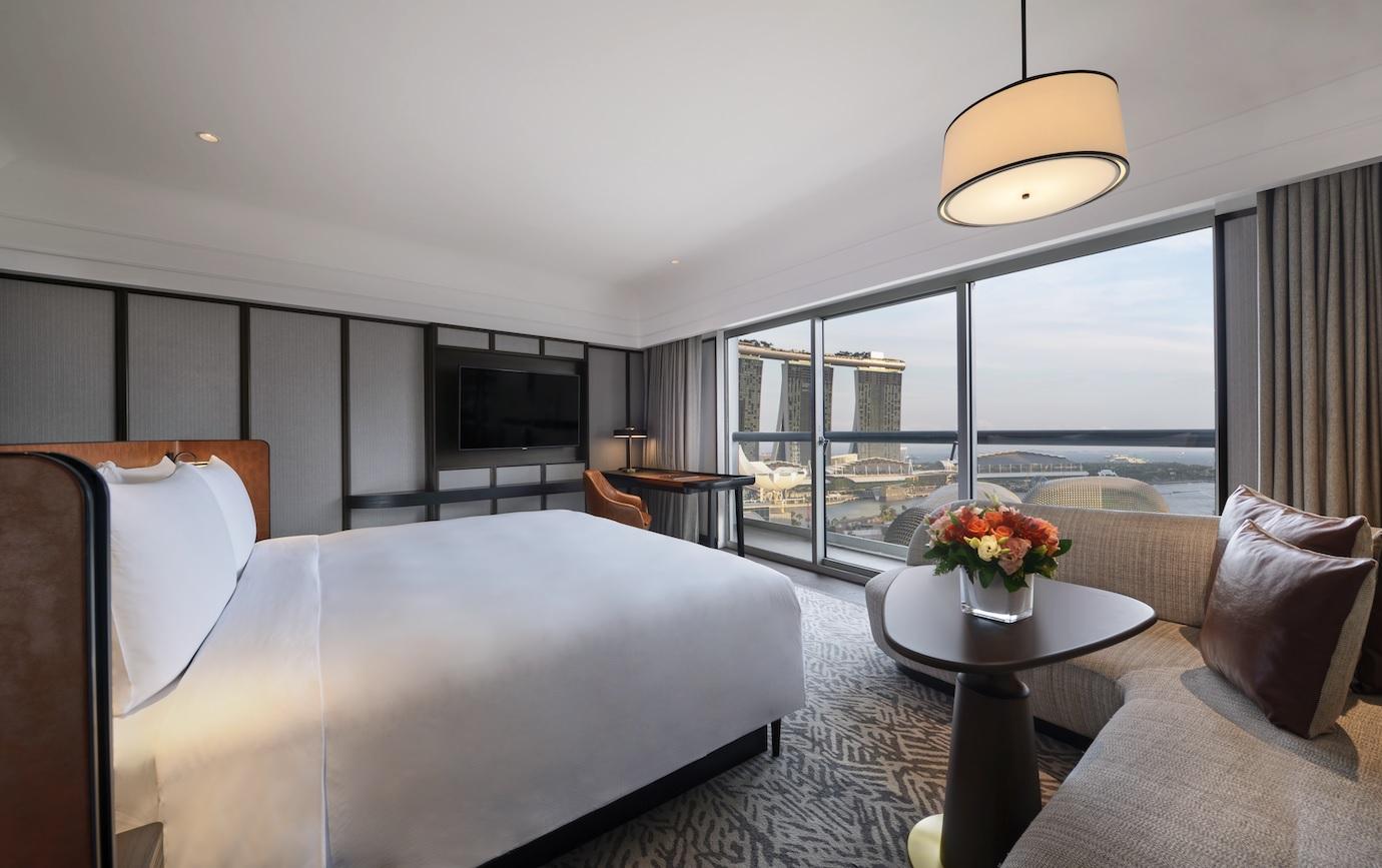 Fairmont Singapore - Deluxe Harbour View Room