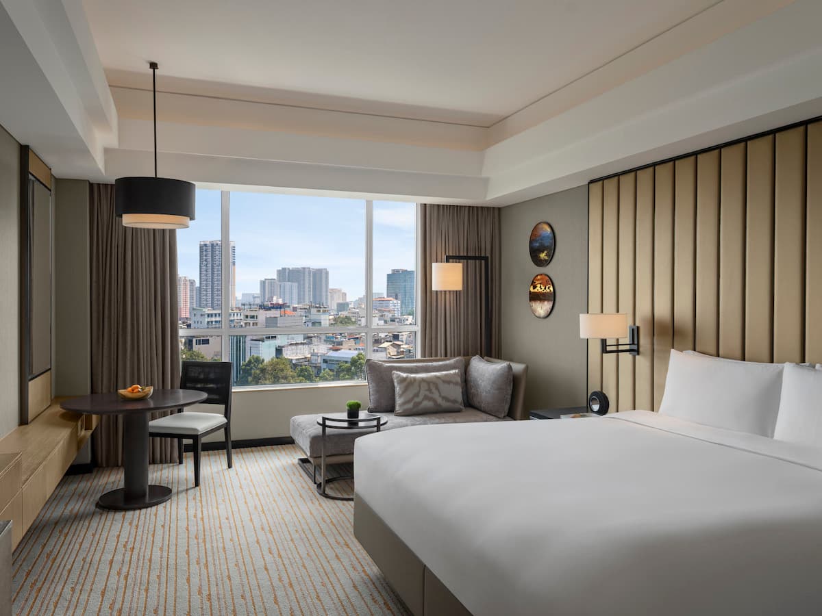 A Club King room at New World Saigon Hotel.