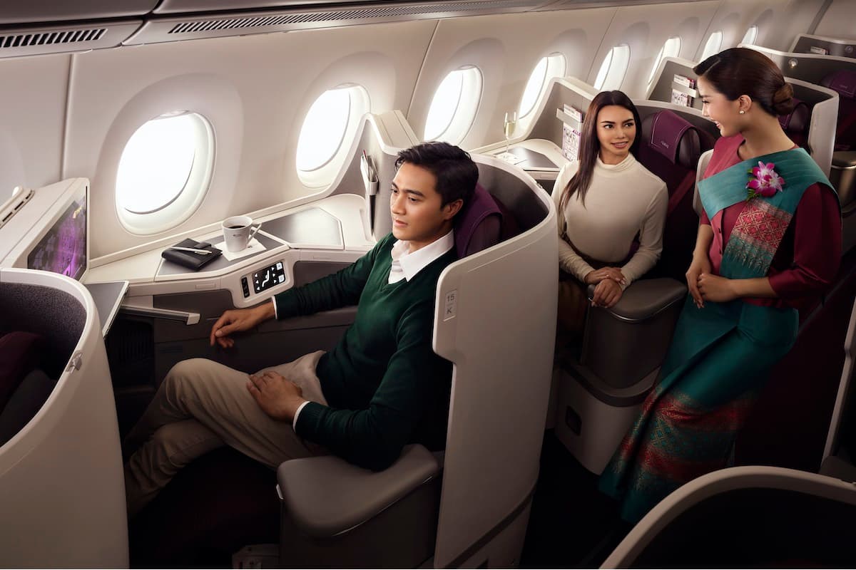 Thai Airways A350 Business Class
