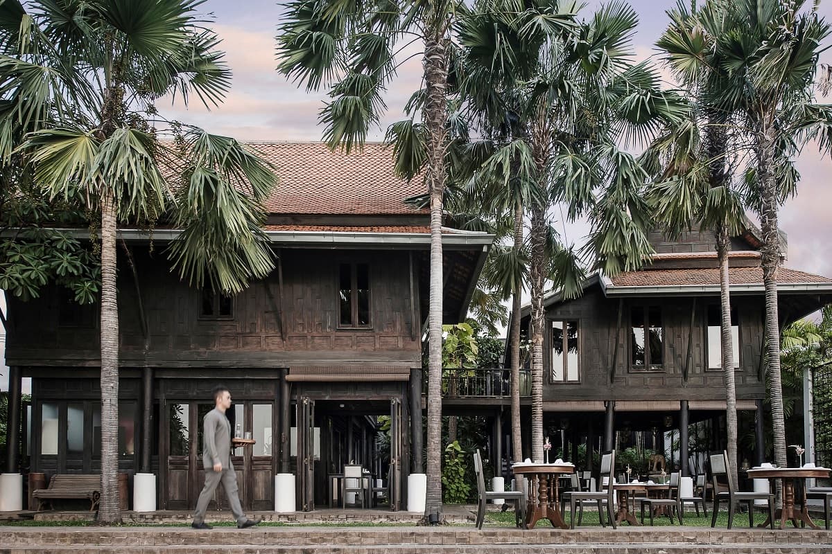 The Siam’s Chon Thai Restaurant is housed across two restored heritage houses on the riverbank.