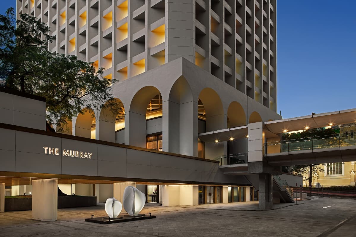 The Murray, Hong Kong occupies a reimagined modernist 1960s office block.