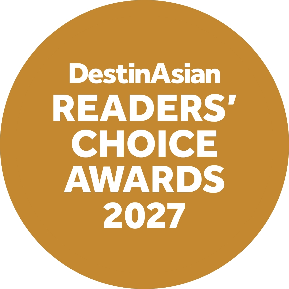 DestinAsian Readers' Choice Awards 2027